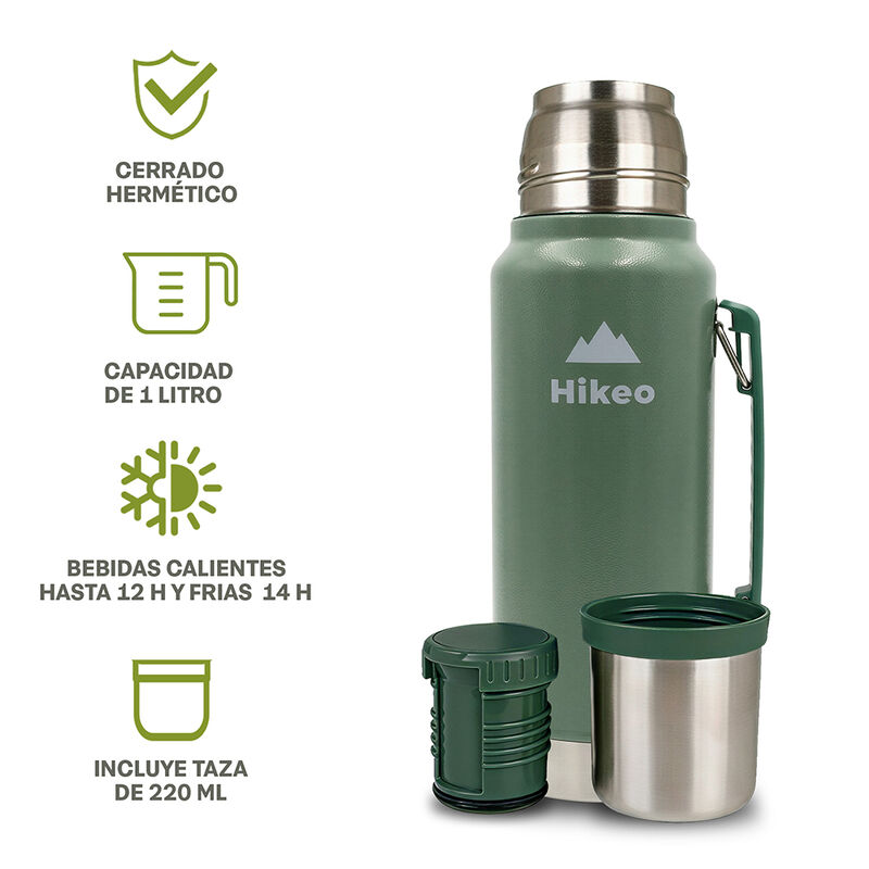 Termo para Caf&eacute; de Acero Inoxidable de Doble Pa... image number null