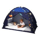 Tienda De Campa&ntilde;a Para Cama Individual Redants Con Oscurecimiento Para Privacidad En Azul