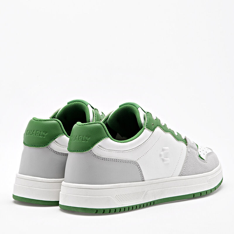 Charly Tenis Urbano para Hombre Blanco Gris Ver... image number null