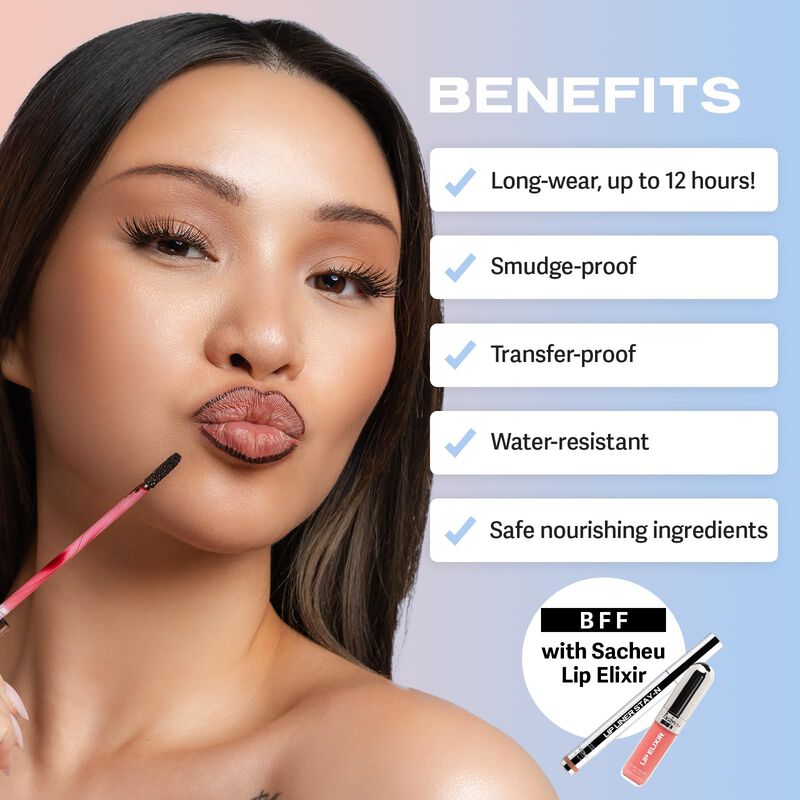 Delineador De Labios Sacheu Stay-n Peel Off Tat... image number null