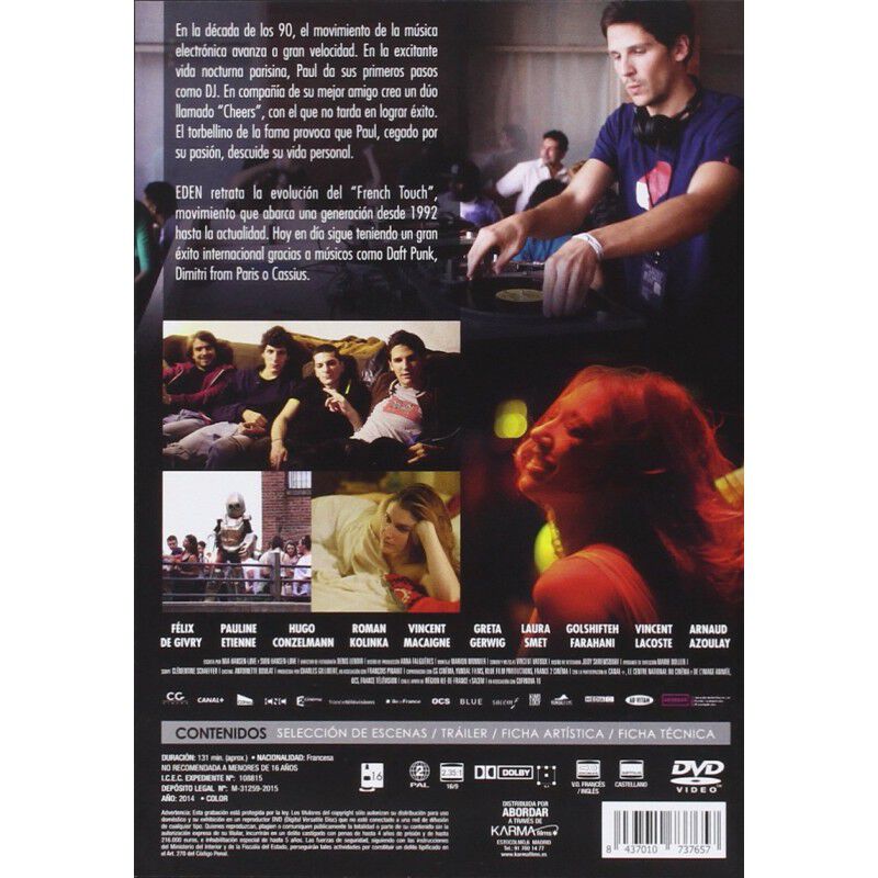 Eden: Lost In Music (V. O.) [DVD] (2014) Eden image number null