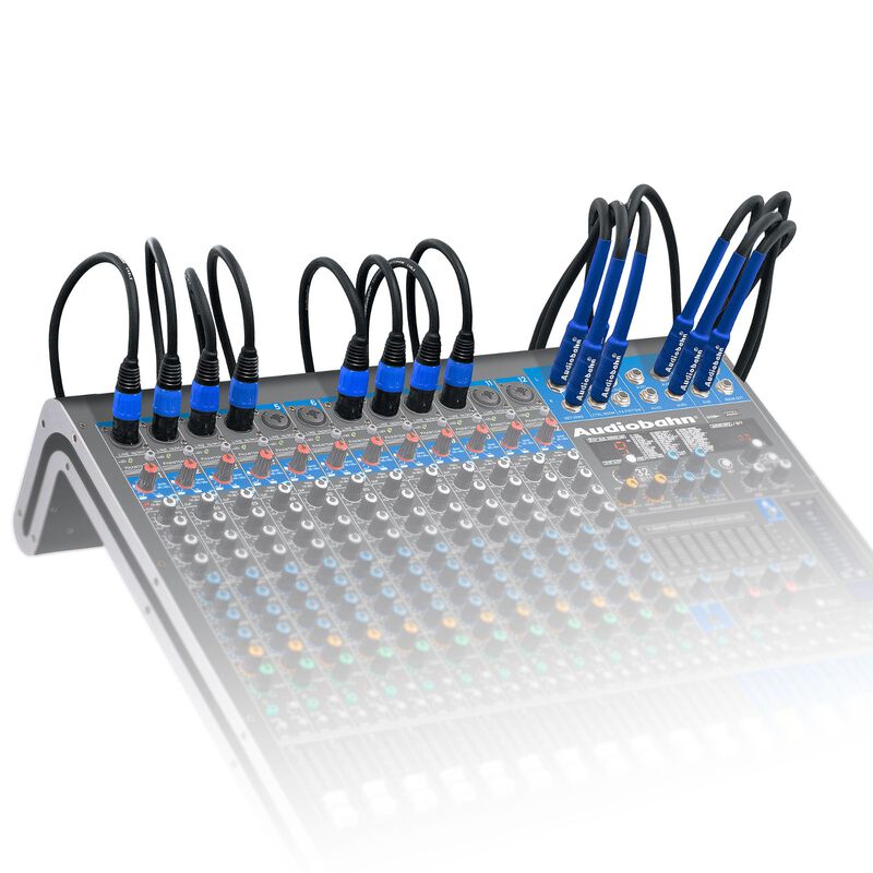 Cable profesional ofc plug a plug 6mts Audiobah... image number null