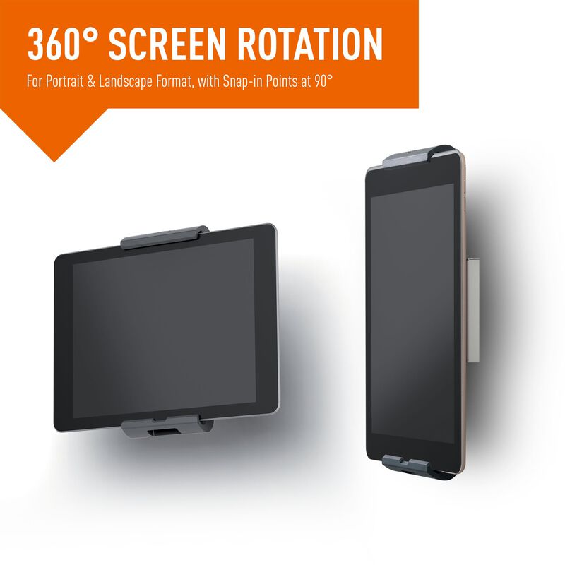 Soporte De Pared Duradero Para Tablet, Plateado... image number null