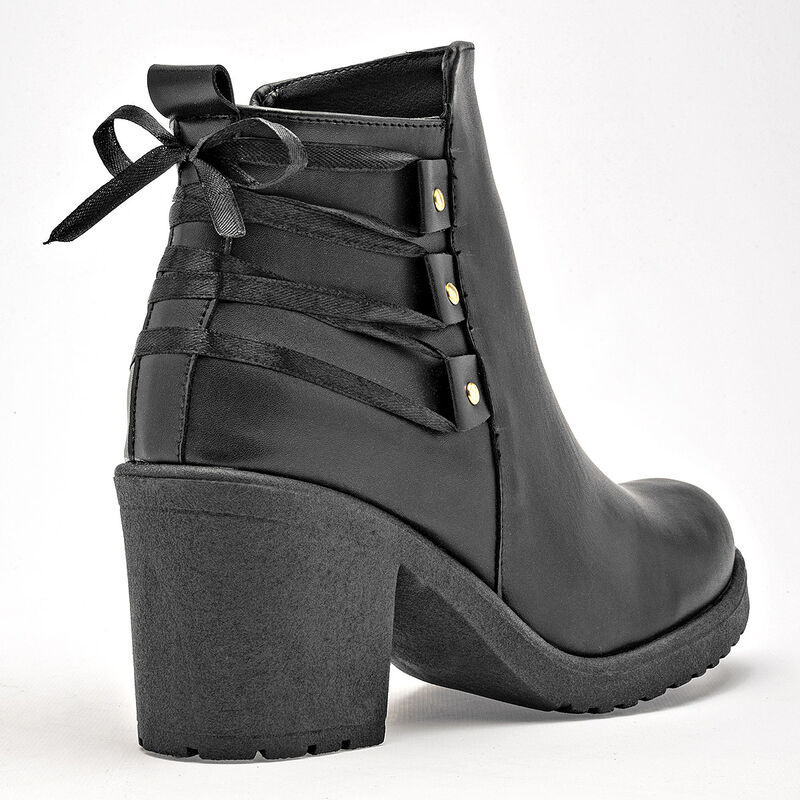 Queen Bot&iacute;n para mujer negro image number null