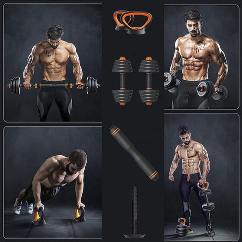 Kit Brandtrendy Mancuernas 6 en 1 Peso ajustabl... image number null