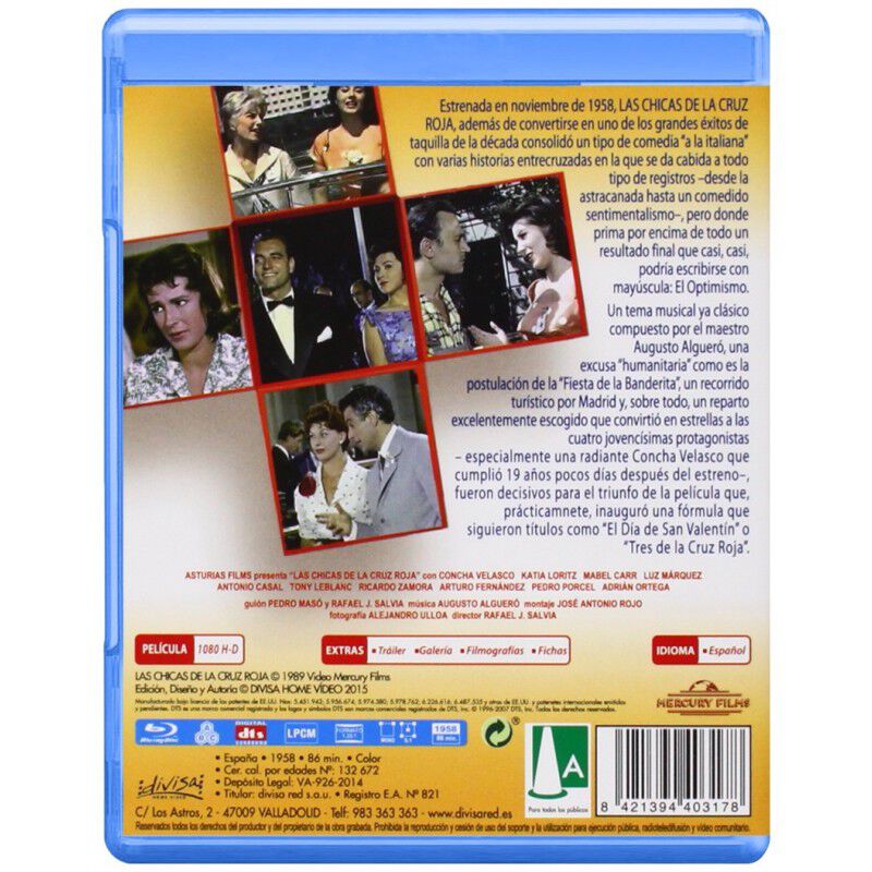 Las chicas de la Cruz Roja [Blu-ray] image number null