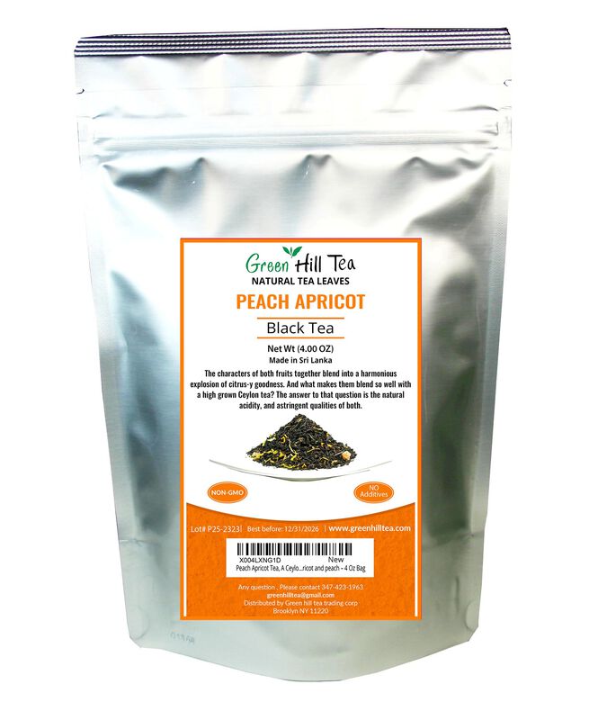 T&eacute; Greenhilltea De Durazno Y Albaricoque 113 g ... image number null