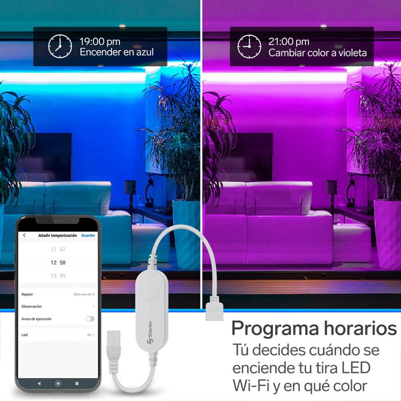 Controlador Wi-fi Para Tira Led Rgb | Shome-128 image number null