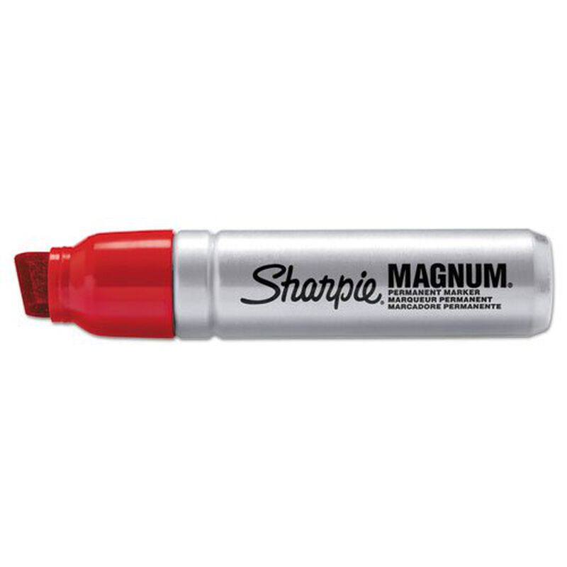 Marcador Permanente Sharpie Magnum Rojo (paquet... image number null