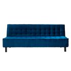 Sofá Cama Matrimonial 3 Posiciones Modelo Venecia Color Azul