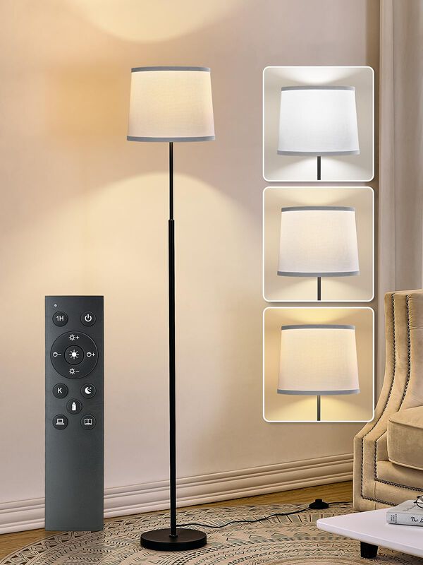 L&aacute;mpara De Pie Hikczc 60" Moderna Para Sala Y D... image number null
