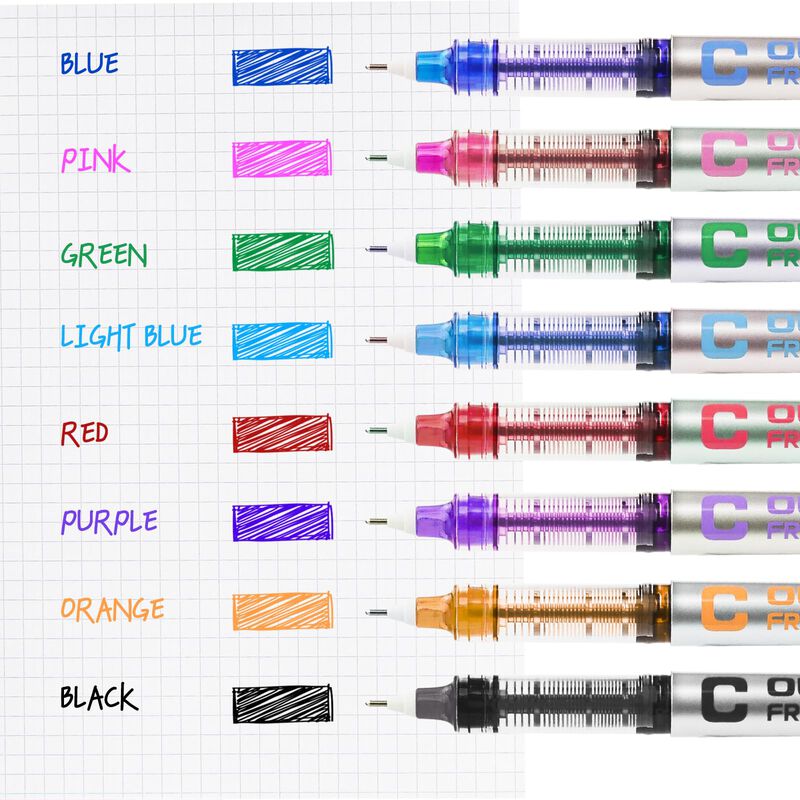 Bol&iacute;grafos Rollerball Eyeye 0,5 mm 8 Colores Pu... image number null