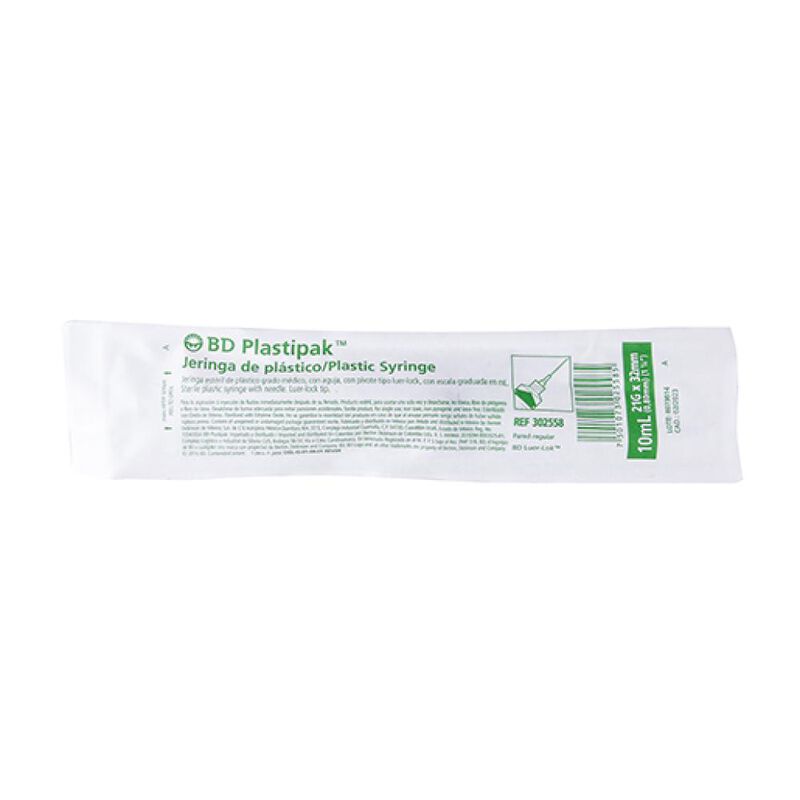 Jeringa Desch Bd 10 Ml 21 G X 32 Mm 1 Jeringa image number null