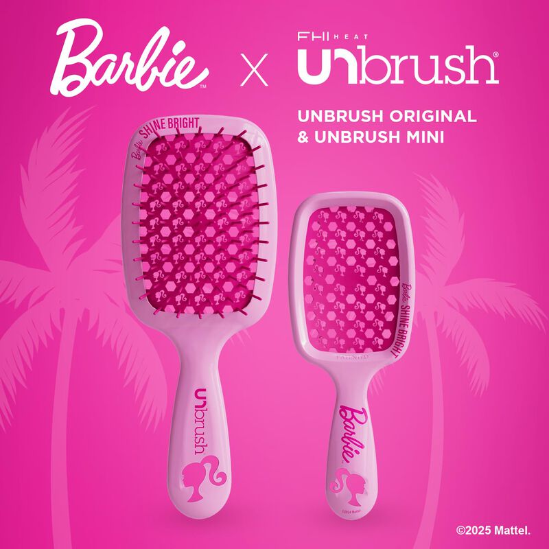 Pincel Desenredante Duo Fhi Heat Unbrush Barbie... image number null
