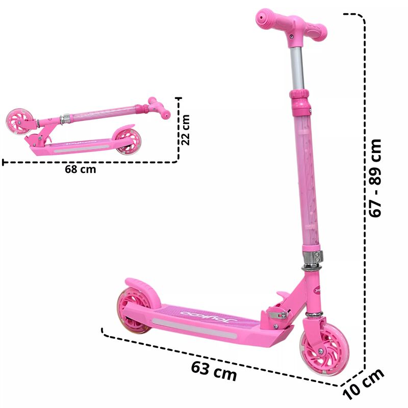 Scooter Pat&iacute;n Del Diablo Para Ni&ntilde;os Con Luces P... image number null
