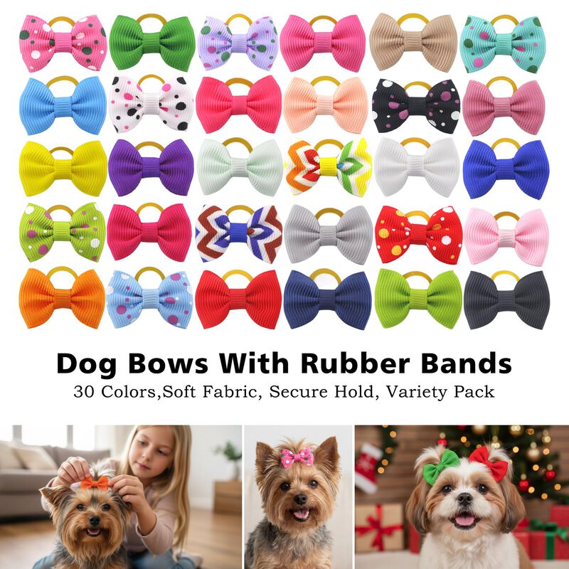 Lazos Para Perro Babymatch 4 cm 60 piezas &ndash; Var... image number null