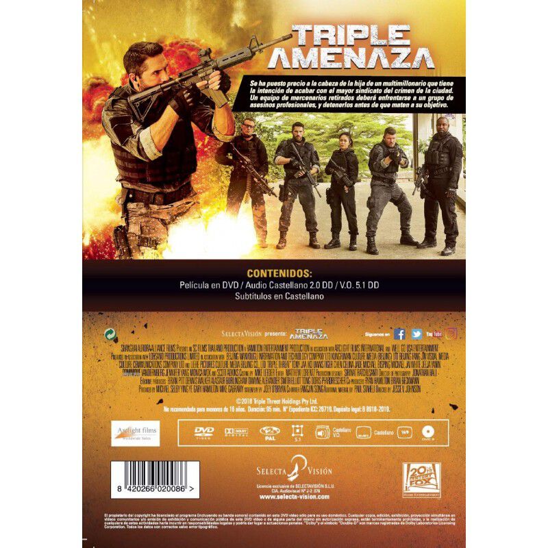 Triple Threat [dvd] image number null