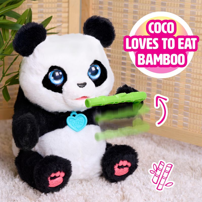 Peluche Furreal Coco Panda Interactivo De 27 Cm... image number null