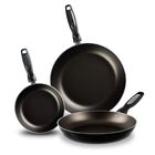 Juego De 3 Sartenes Vasconia 20922 20/24/30 Cm Negro