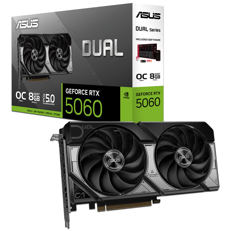 Tarjeta de Video NVIDIA GeForce RTX 5060 ASUS D... image number null