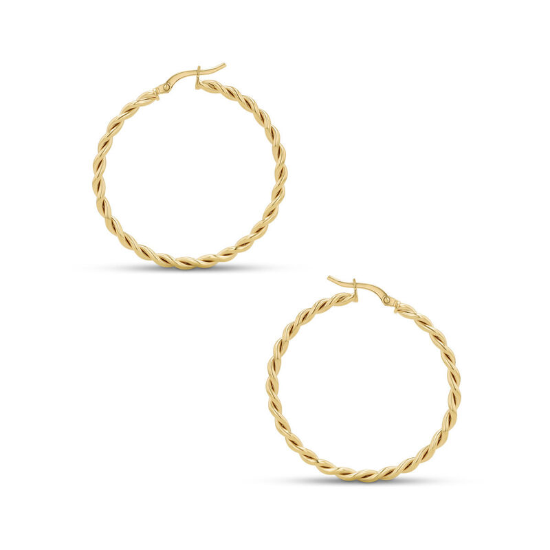 Arracadas 2Begold Amarillo (30Mm Aprox) image number null