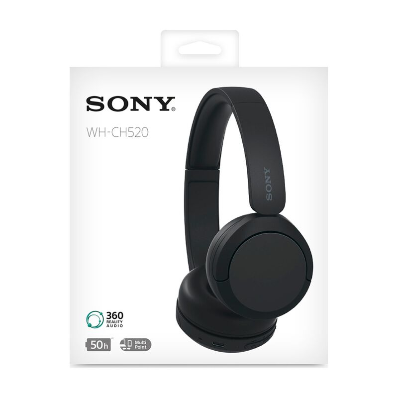 Auriculares Inal&aacute;mbricos Sony Wh-ch520 Bz Negro image number null