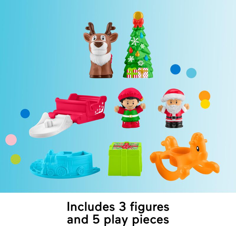 Set De Juguetes Fisher-price Little People Chri... image number null