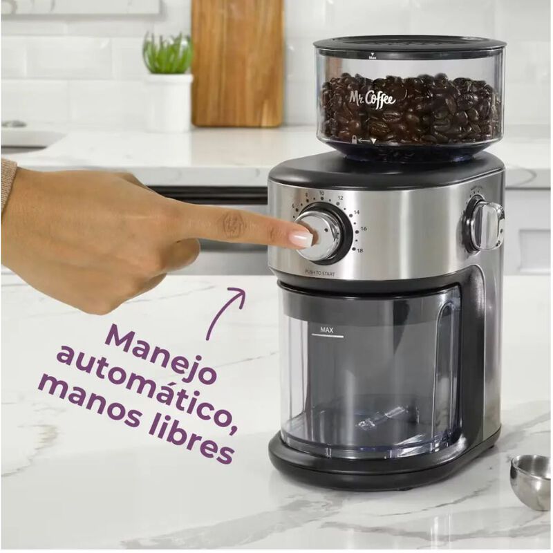 Molino De Caf&eacute; El&eacute;ctrico Mr. Coffe Autom&aacute;tico D... image number null