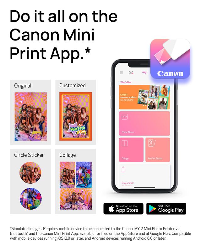 Impresora Fotogr&aacute;fica Canon Ivy 2 Mini Print Io... image number null