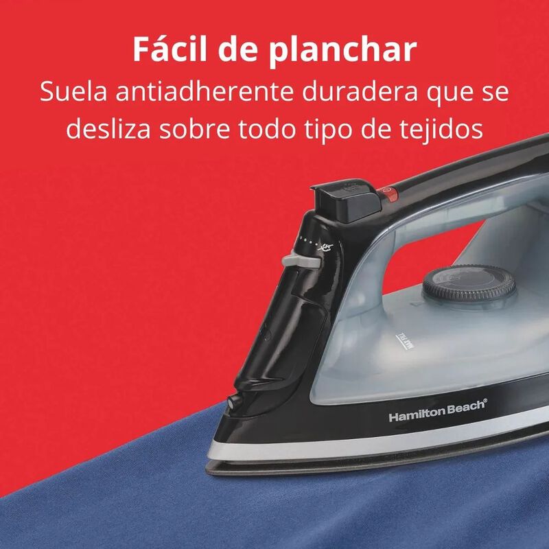 Plancha Ropa Cordon Retractil Vapor Hamilton Be... image number null