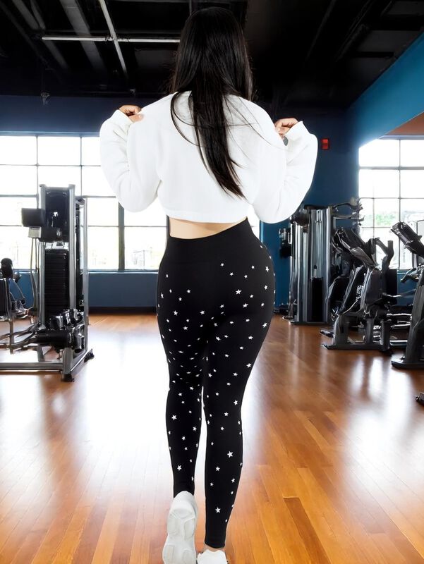 Leggins Mujer Legging Mallones LIC-0187 Negro M... image number null