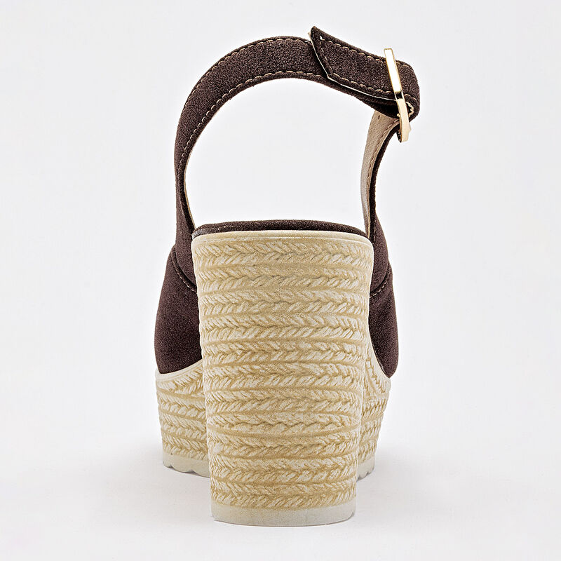 Been Class sandalia plataforma para mujer caf&eacute; ... image number null