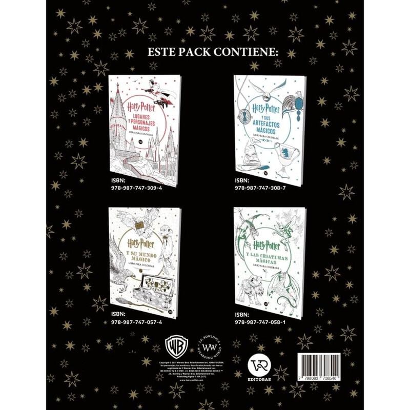 Pack Harry Potter libros para colorear image number null