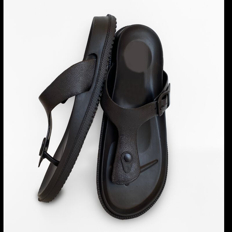 SANDALIAS PARA HOMBRE SAND-1017 NEGRAS DURADERA... image number null