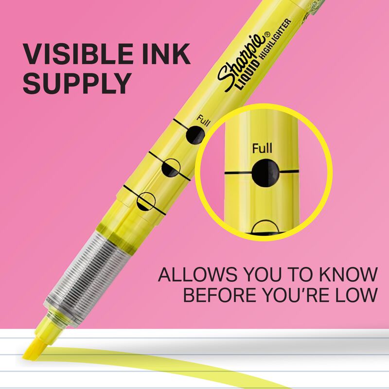 Resaltador Sharpie Liquid Con Punta Cincel, Var... image number null