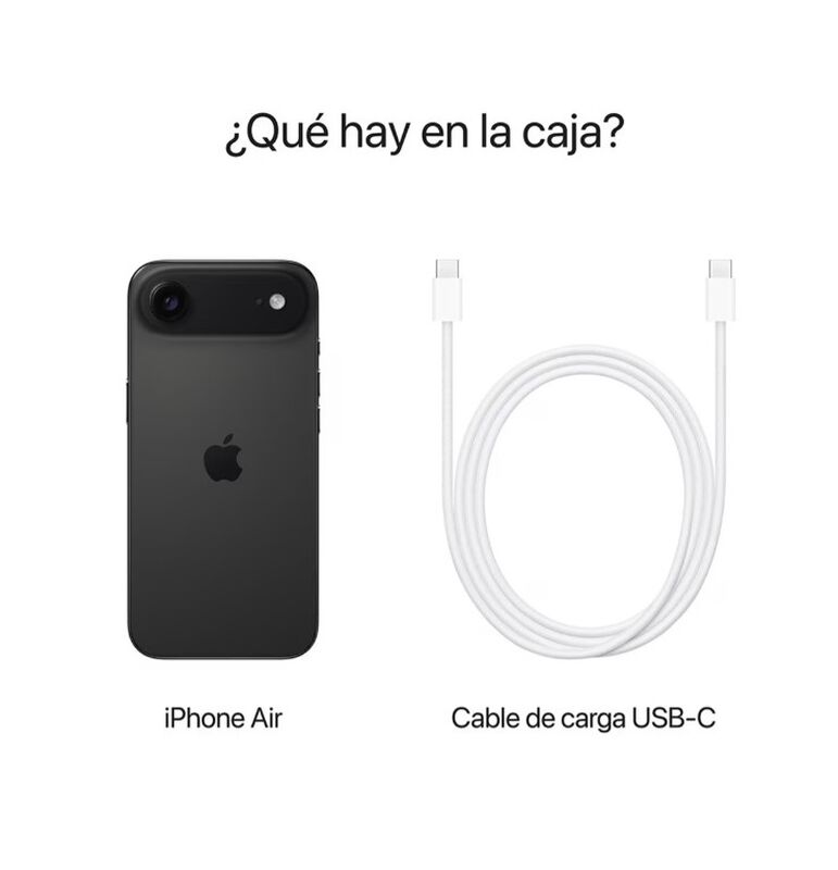 Iphone Air 256GB Negro Esim image number null