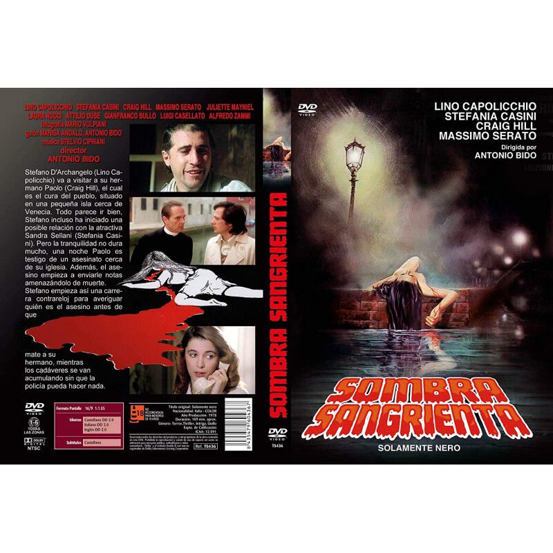 Sombra Sangrienta Dvd 1978 Solamente Nero Solo ... image number null