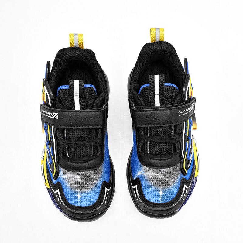 Clasben tenis para ni&ntilde;o  negro azul cod 141176-... image number null
