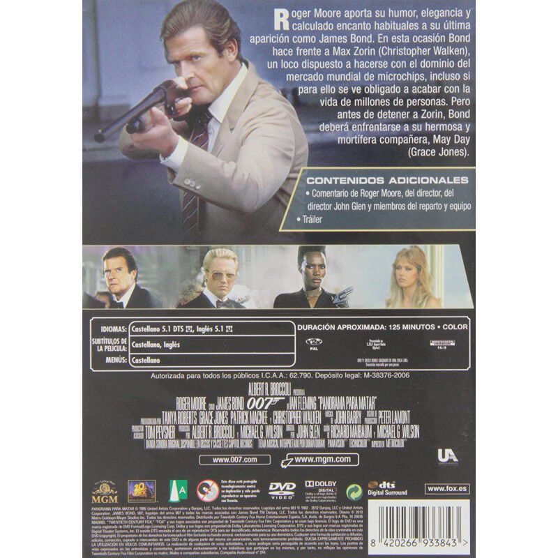 A View To A Kill (1 Disc) [dvd] image number null