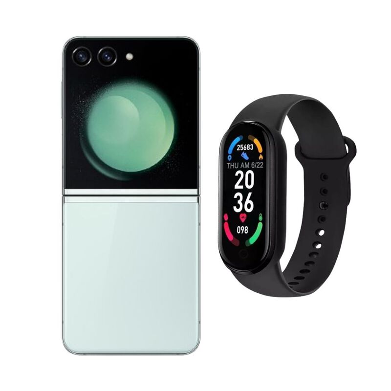 Galaxy Z Flip 5 256GB Verde Reacondicionado + B... image number null
