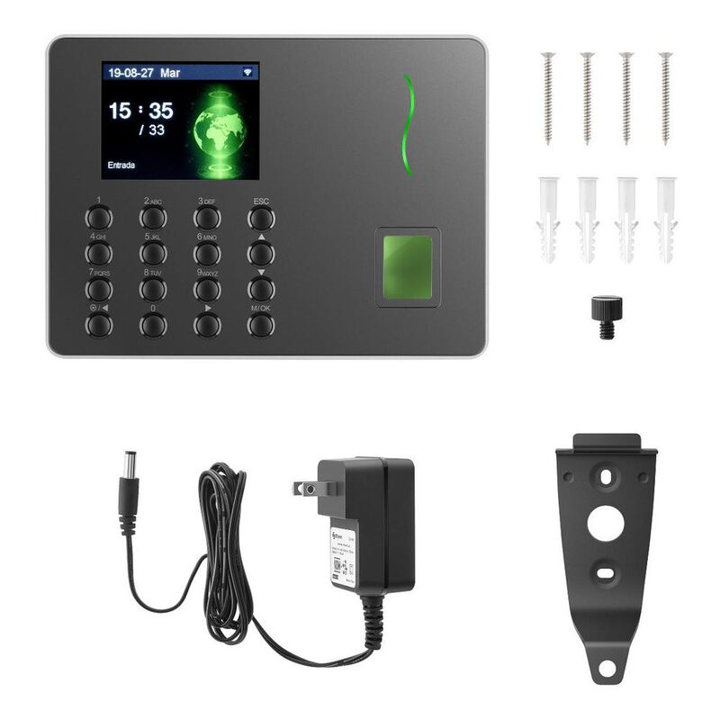 Reloj Checador De Huella Digital Con Wi-fi | Cl... image number null