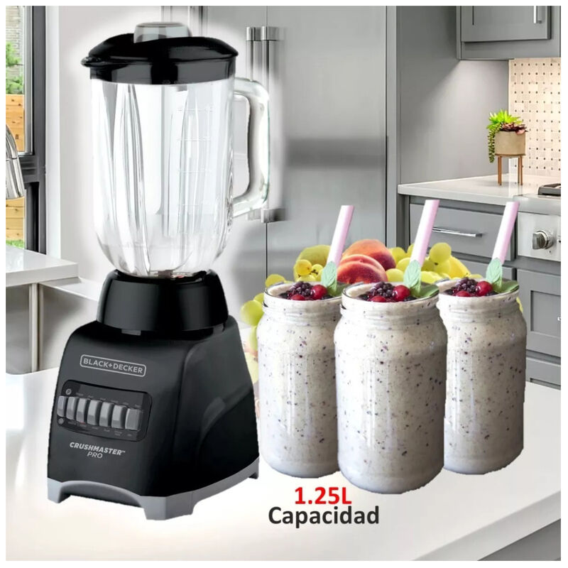 Licuadora Vaso Vidrio Black&Decker 10Vel 1.25L ... image number null