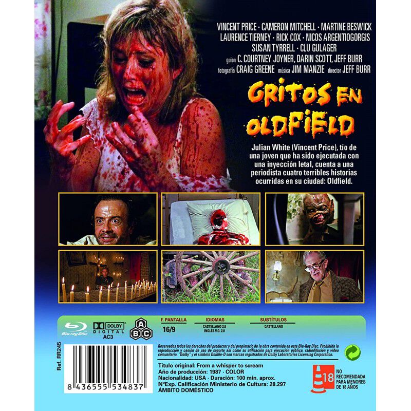 Gritos En Oldfield (blu-ray) (bd-r) (the Offspr... image number null