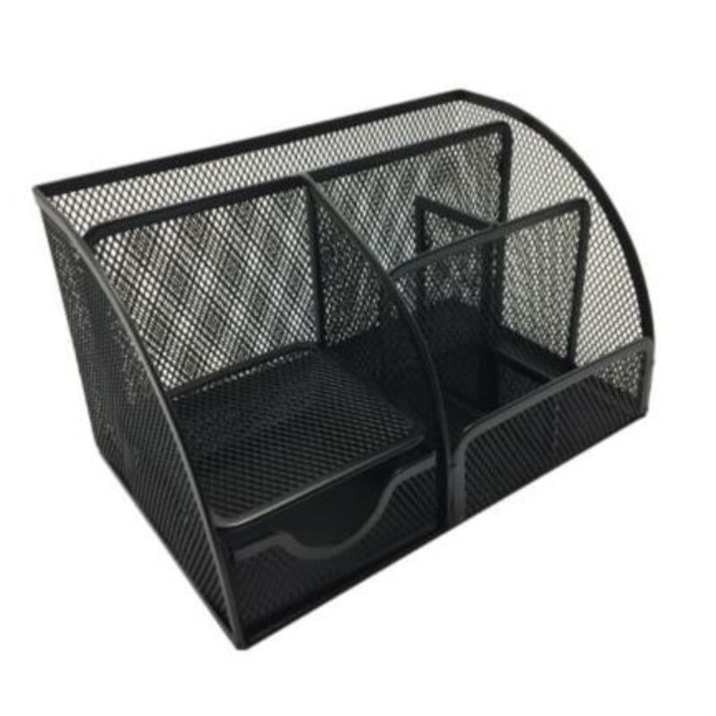 Organizador de Escritorio 7 Secciones Malla Met... image number null
