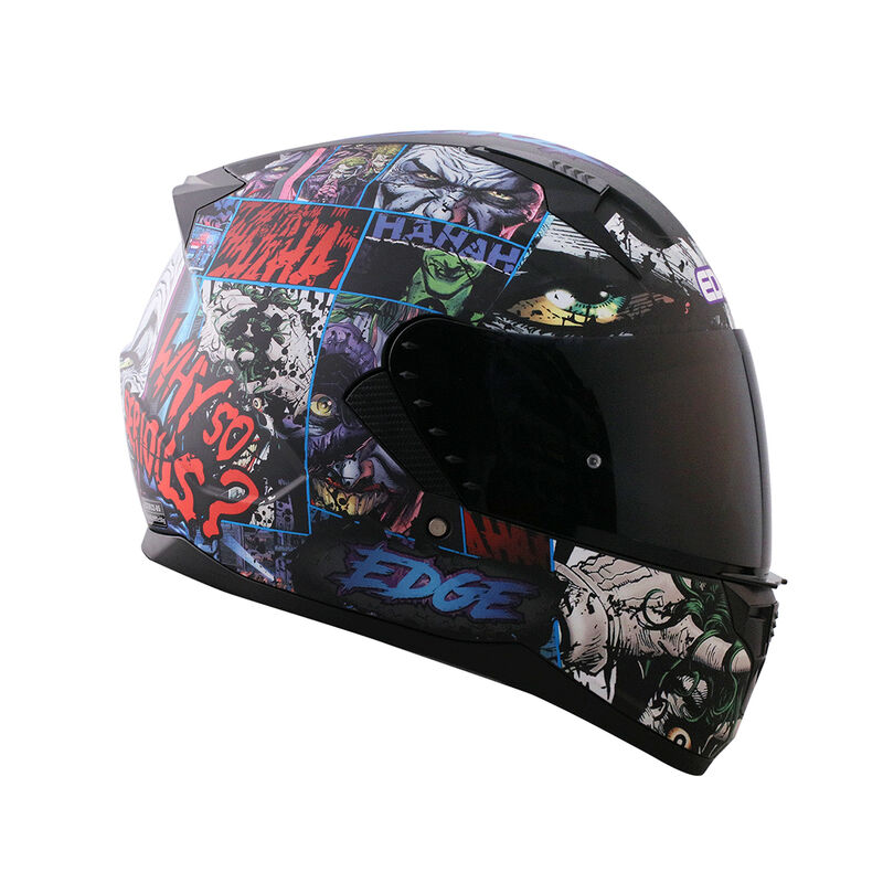 Casco Integral Joker Edge Dc Certificado Dot Y ... image number null