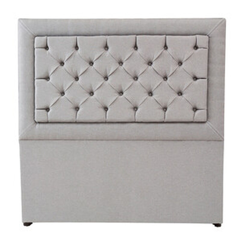 Cabecera Individual Dicasa Mary Gris Claro image number null