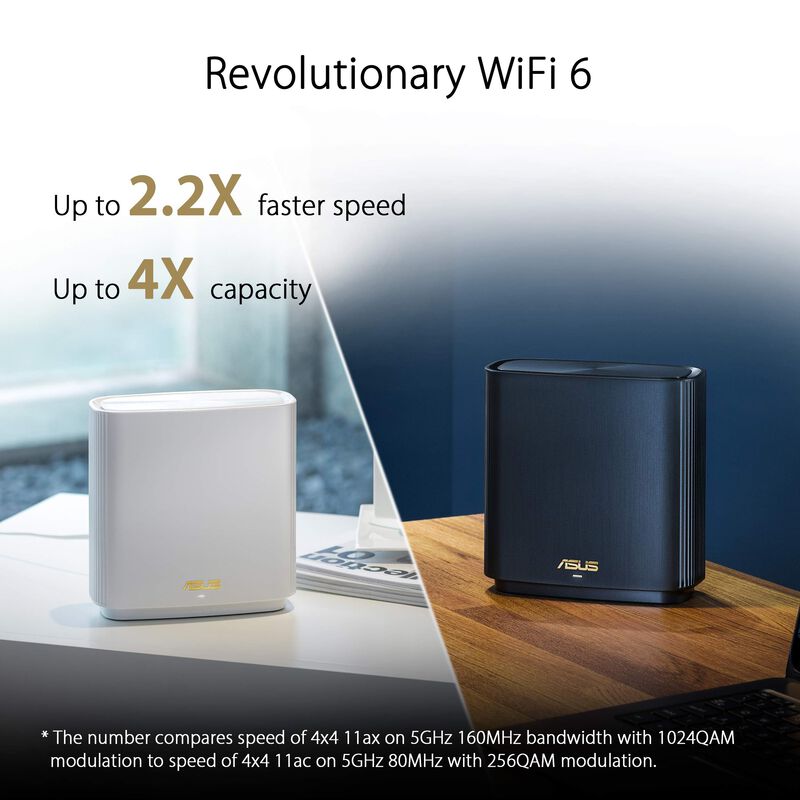 Sistema Wifi Mesh Asus Zenwifi Ax6600 Tri-band ... image number null