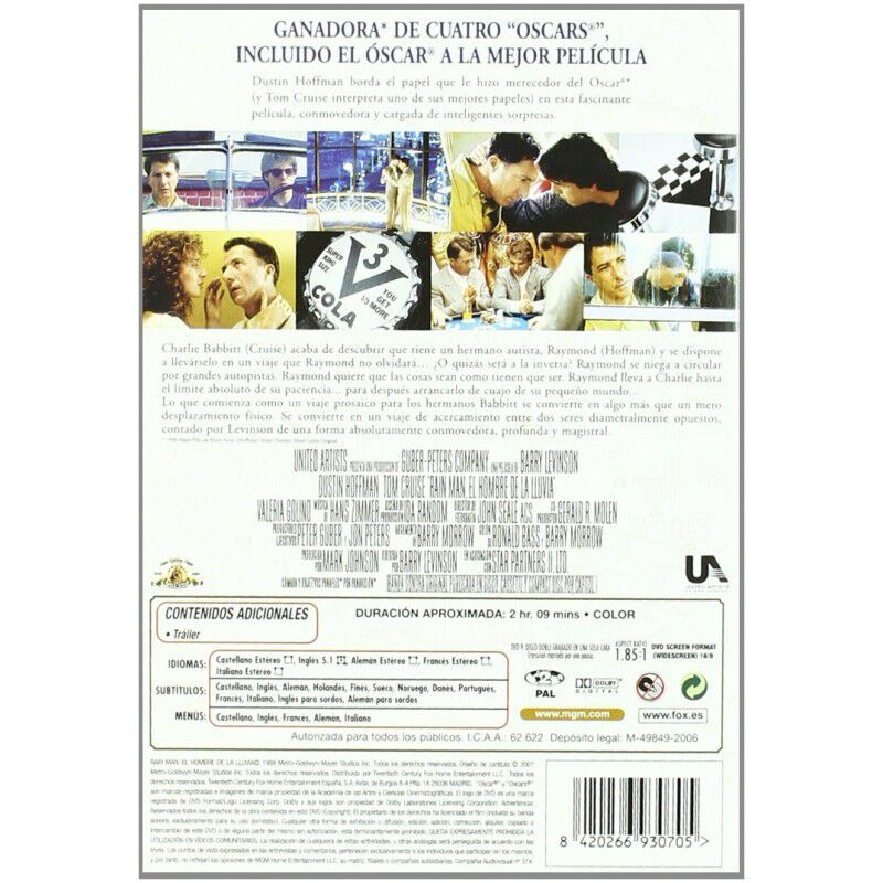 Rain Man: El Hombre De La Lluvia [dvd] image number null