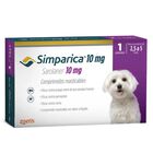 Simparica 10 mg 1 x 1 tab Caja con blister con 1 tabs Linea AntiparasitariosLaboratorio Zoetis