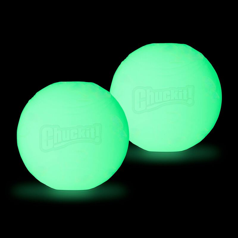 Juguete Para Perros Chuckit Max Glow Ball, Tama... image number null